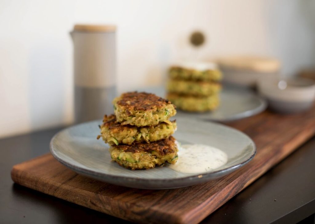 Zucchini Haferflocken Laibchen