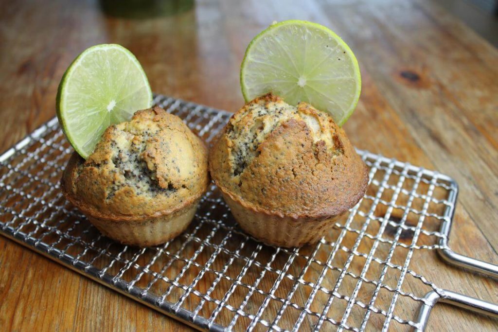 Mohn Limetten Muffins - SoulSistaKitchen Shop